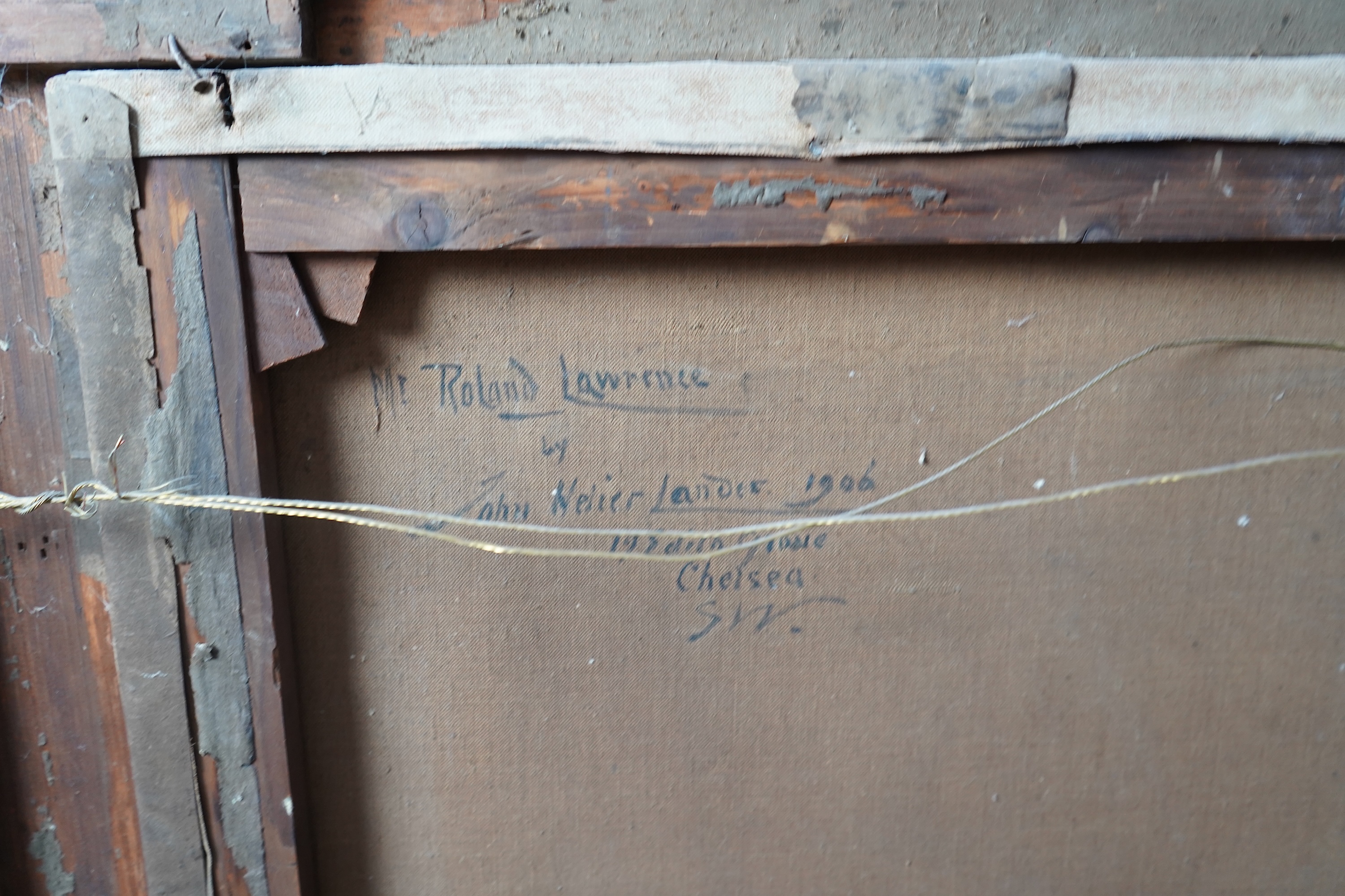 John St Helier Lander, 1869-1944, 'Mr Roland Lawrence'